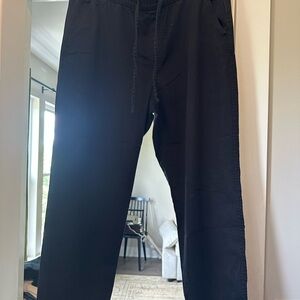 GAP navy blue Drawstring Easy Pants- L